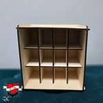 *3 mm Box mit ver. Teilern* Laserdatei - Sewando