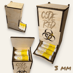 *3 mm Tamponspender* Laserdatei - Sewando