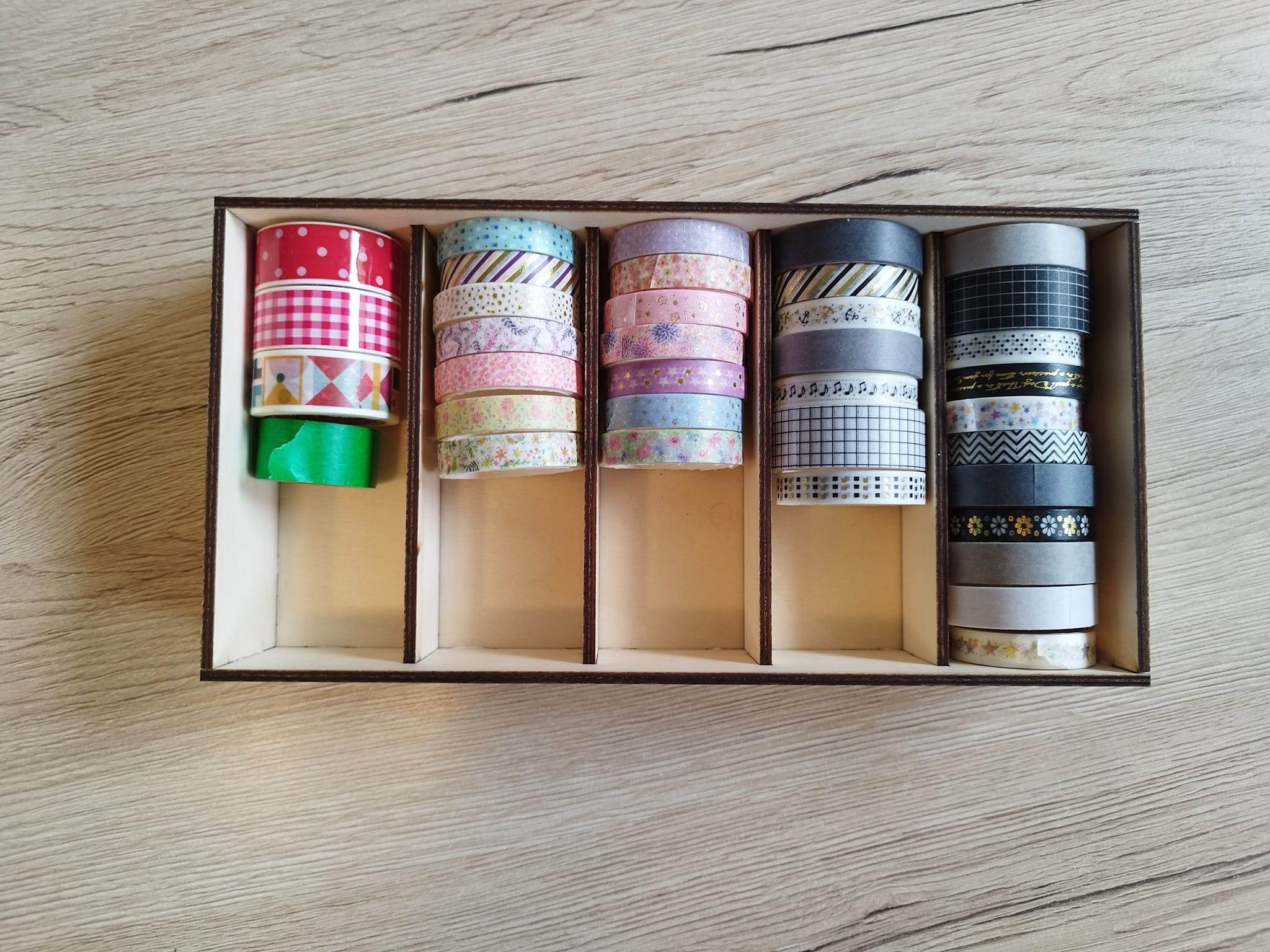 Basteln *3 mm Tape Box* Laserdatei - Sewando
