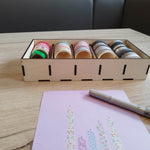 Basteln *3 mm Tape Box* Laserdatei - Sewando