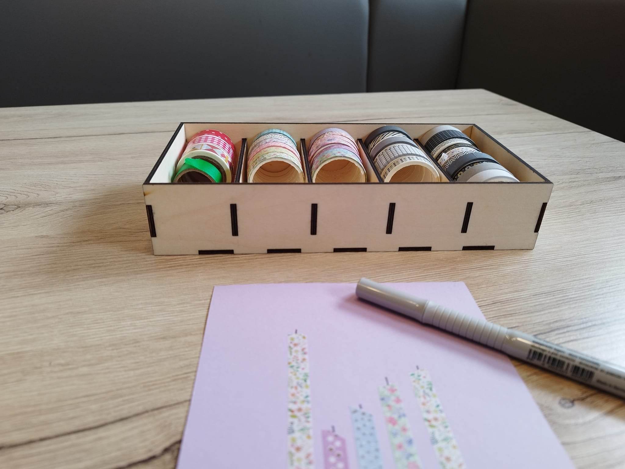 Basteln *3 mm Tape Box* Laserdatei - Sewando