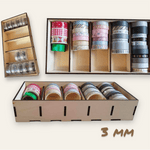 Basteln *3 mm Tape Box* Laserdatei - Sewando