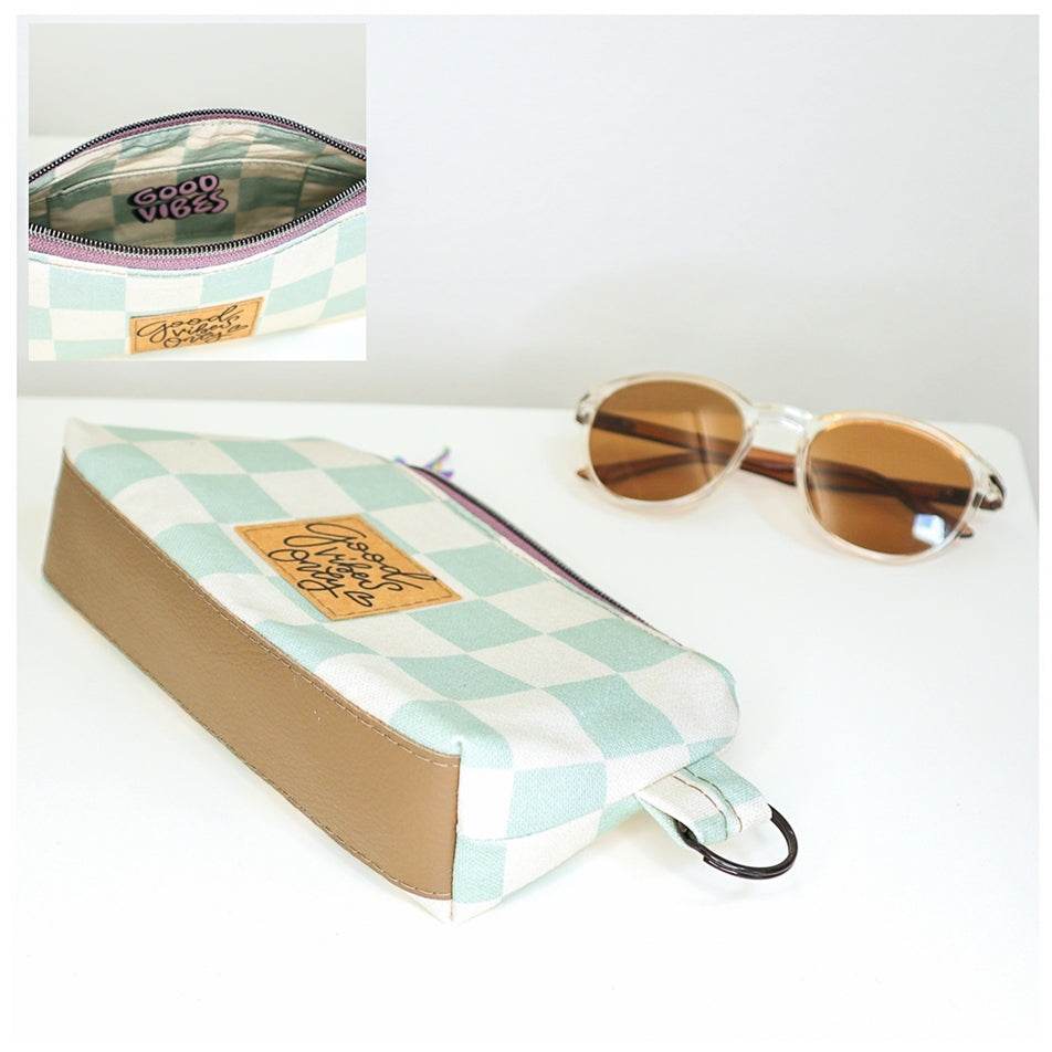 ohNellini Mini-Midi-Big * Taschen - Schnittmuster - eBook * 3 Größen * Kosmetik-Schmink-Täschchen - Sewando