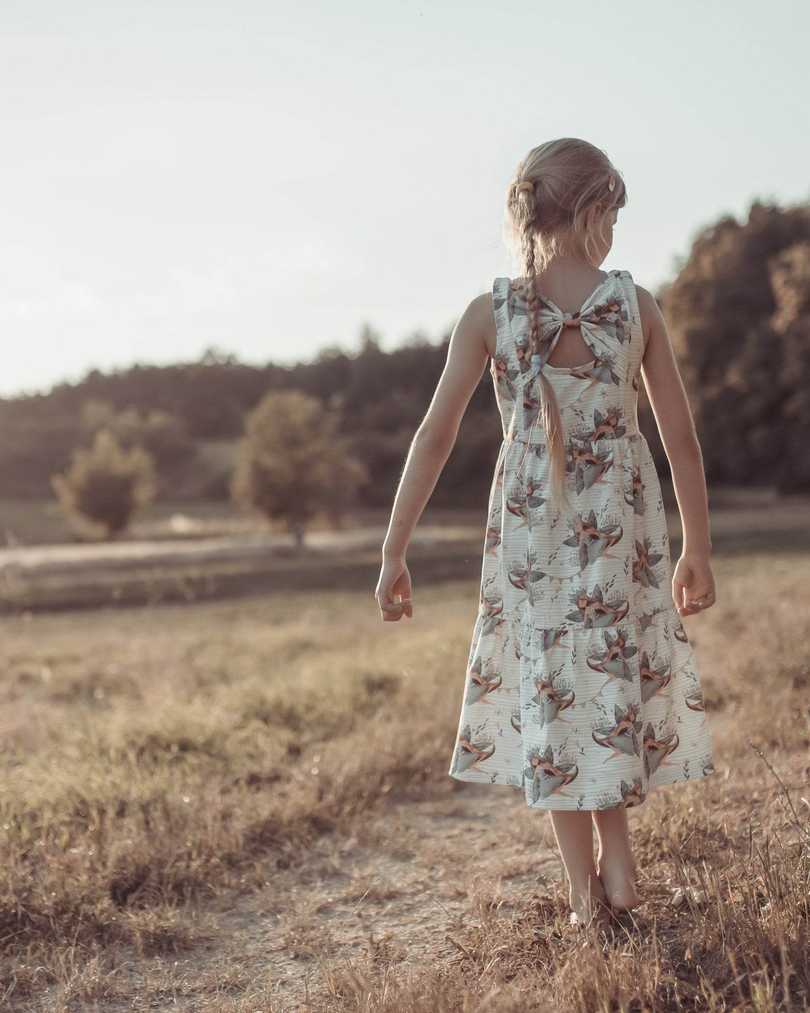 Schnittmuster Maxikleid Zoraya Maxi Gr. 115-164 - Sewando