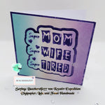 Plotterdatei Super Mom plotten, sublimieren, Digistamp - Sewando