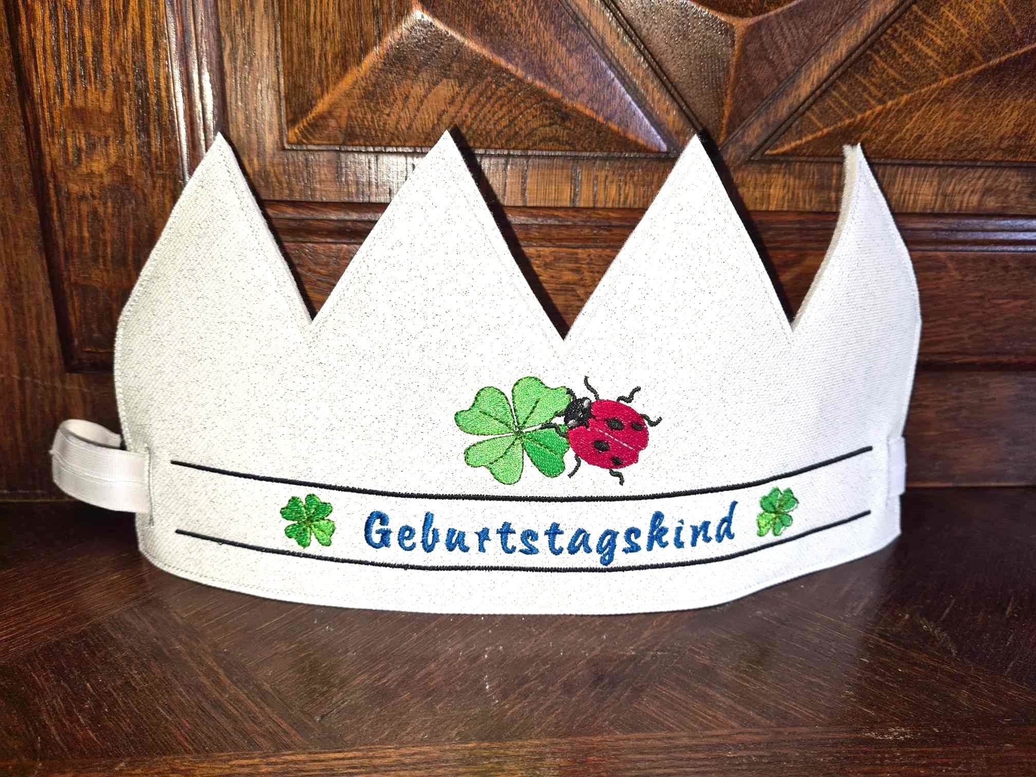 Stickdatei - Geburtstagskrone - Sewando