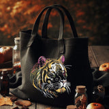 Stickdatei Tiger "Jupiter" - realistisch - FÜR DUNKLE STOFFE