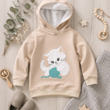 Stickdatei Katze 1 mit Wollknäuel 3 Größen