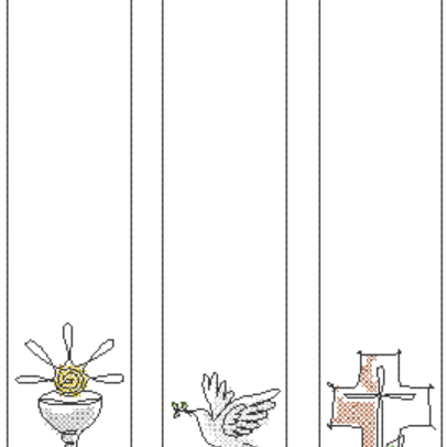 Stickdatei-Set - 3 christliche Motive - Sewando