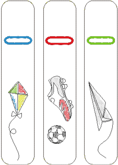 Stickdatei - Stiftecover mit div. Motiven - Sewando