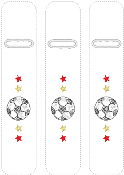 Stickdatei - Fußballparty Set - Sewando