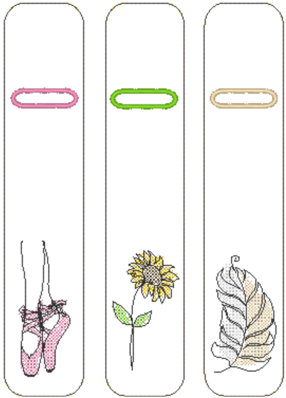 Stickdatei - Stiftecover mit div. Motiven - Sewando