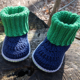 Häkelanleitung für Baby/Kinderboots ,,Schlurpsi"