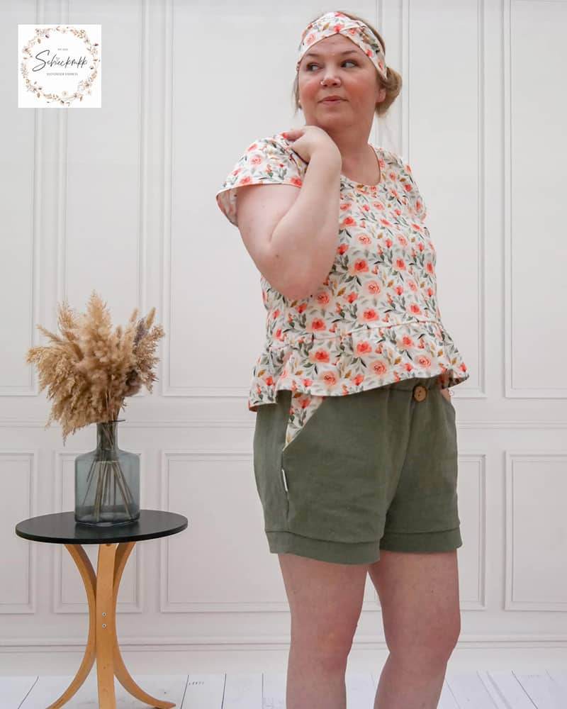 Schnittmuster Sunny Shorts 32-50 [Digital] - Sewando