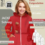 Schnittmuster Damen Jacke Solveig Gr. 34-54 - Sewando