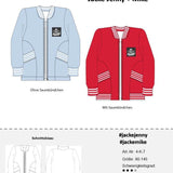 Schnittmuster Collegejacke Jenny + Mike Gr. 80-140 - Sewando