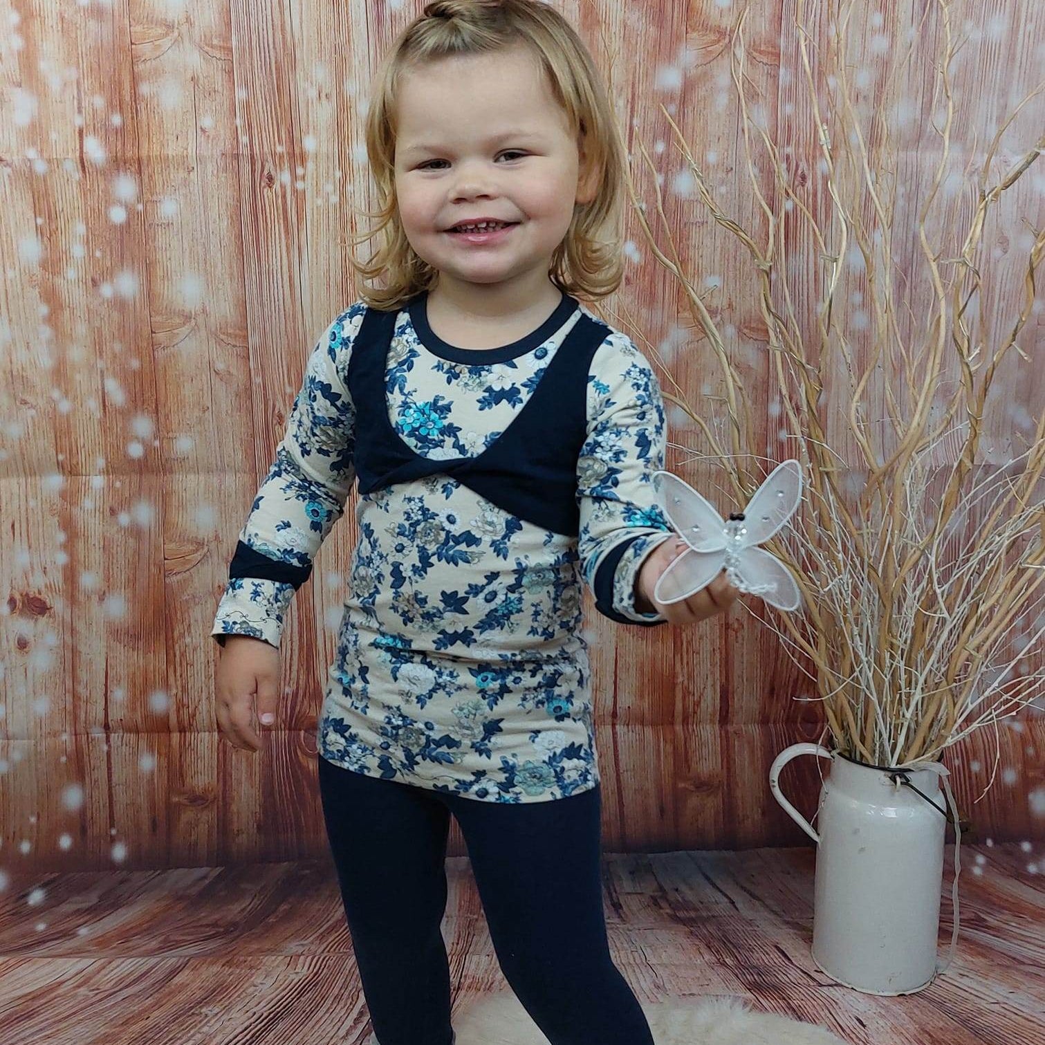 Schnittmuster / Sewing Pattern *Little Twist Shirt* Size 62-176 / 3m - 18 Years - Sewando