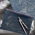 Stickdatei Tulpen Gesicht Stick - Sewando