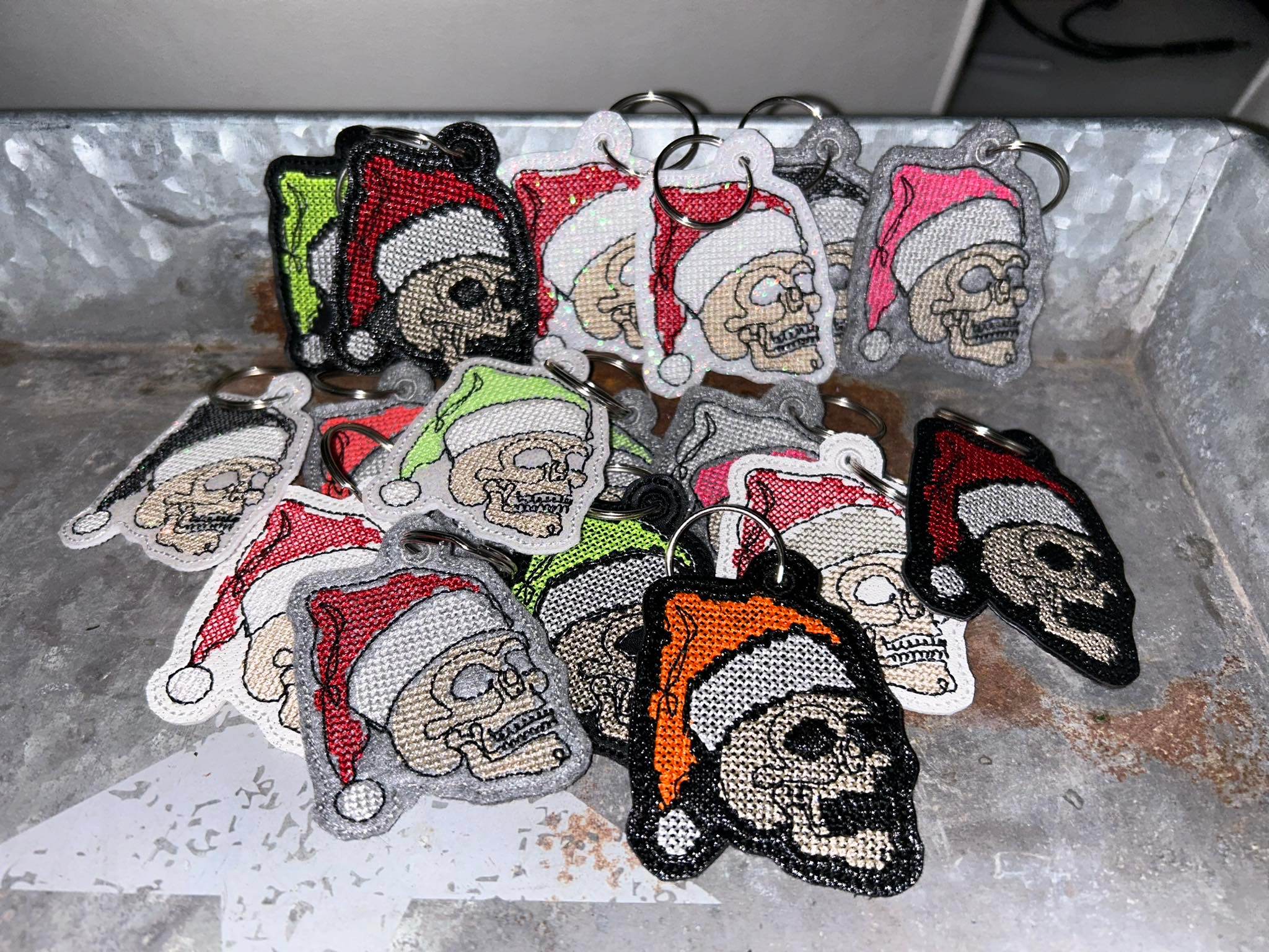 Stickdatei - Anhänger Skull / Totenkopf - Sewando