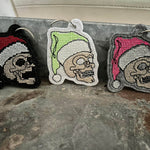 Stickdatei - Anhänger Skull / Totenkopf - Sewando