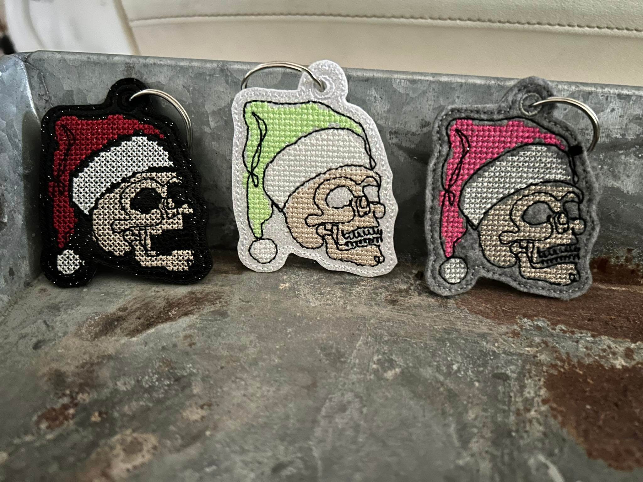 Stickdatei - Anhänger Skull / Totenkopf - Sewando
