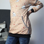 Schnittmuster Hoodie Laurin Gr.122 - 176 - Sewando