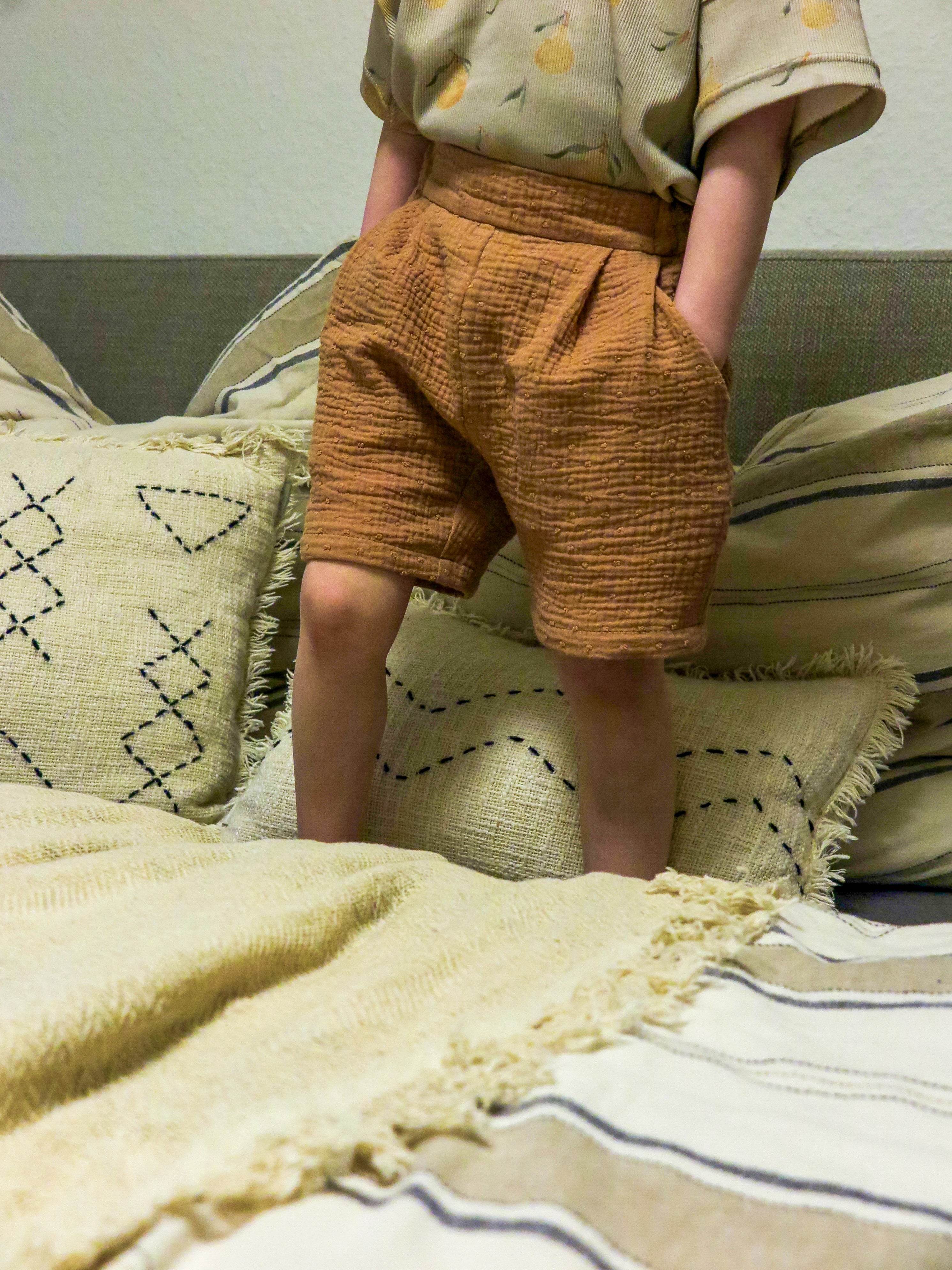 Toni Trousers & Shorts Kids 104 - 164 sewing pattern und instructions - Sewando