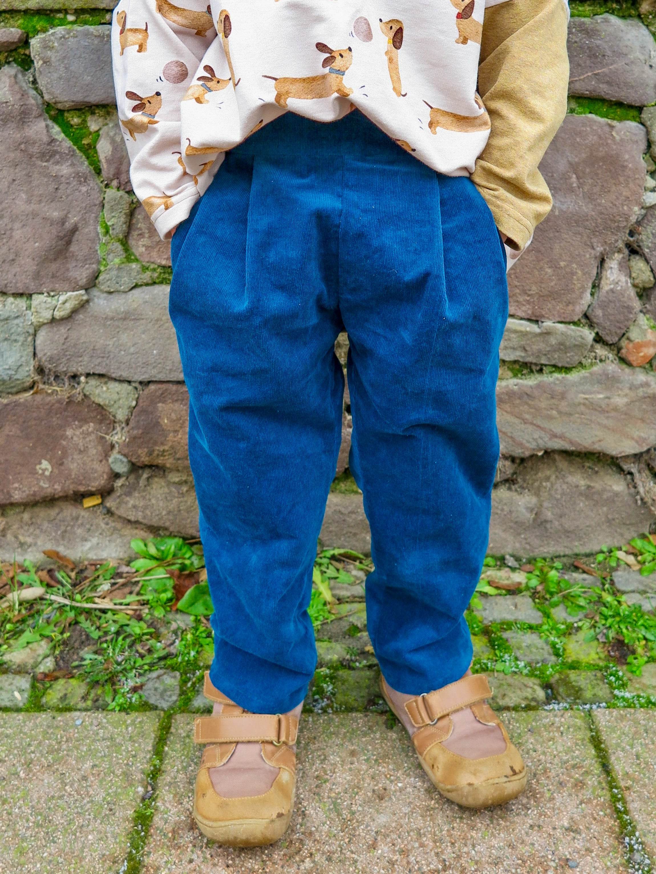 Toni Trousers & Shorts Kids 104 - 164 sewing pattern und instructions - Sewando