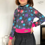 Schnittmuster Raglankleid Winter Glanz