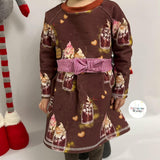 Schnittmuster Raglankleid Winter Glanz