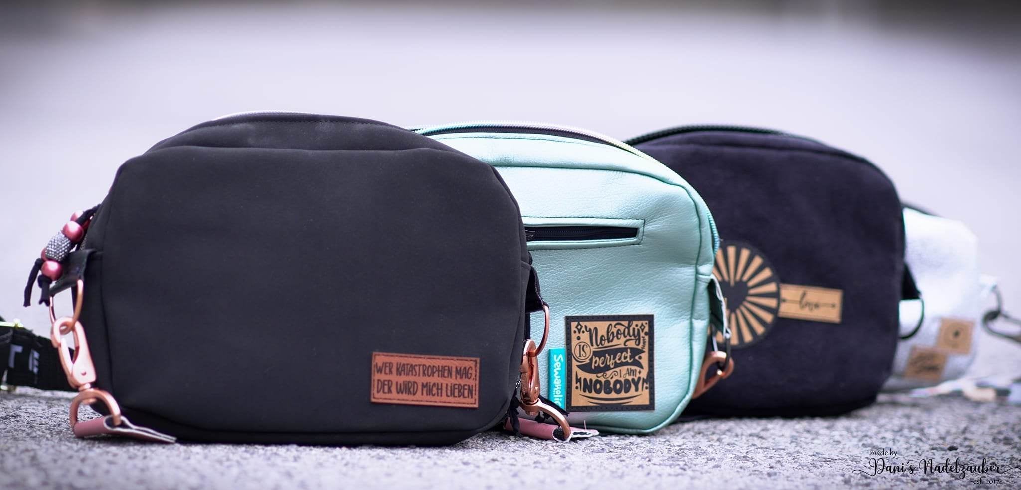 Schnittmuster Crossbag Tasche TROGEN + Videoanleitung : - Sewando