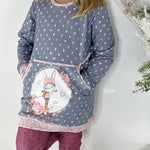 Schnittmuster Wohlfühlpulli Zuckerbonbon Größe 56-164 - Sewando