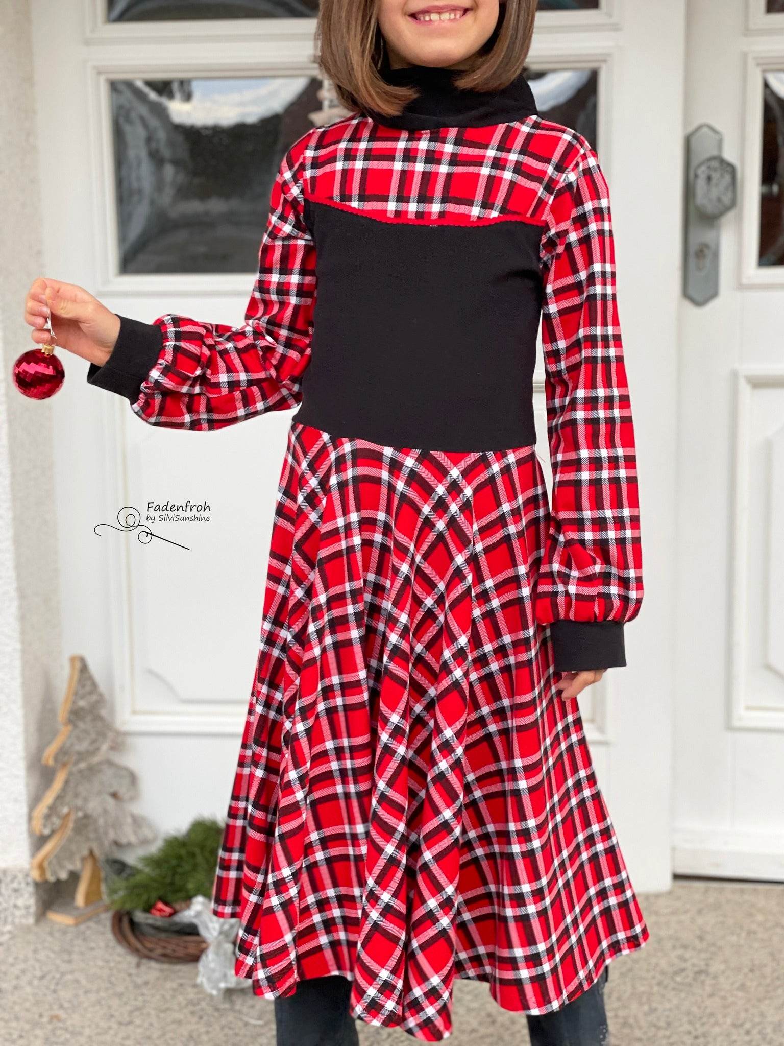 Schnittmuster Kleid Alianda Gr. 80 bis 152 - Sewando