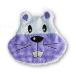 Stickdatei Hamster Kuschelkissen ITH Rahmen 13 x 18 mit Inlett, 2 Varianten, Kissen - Sewando