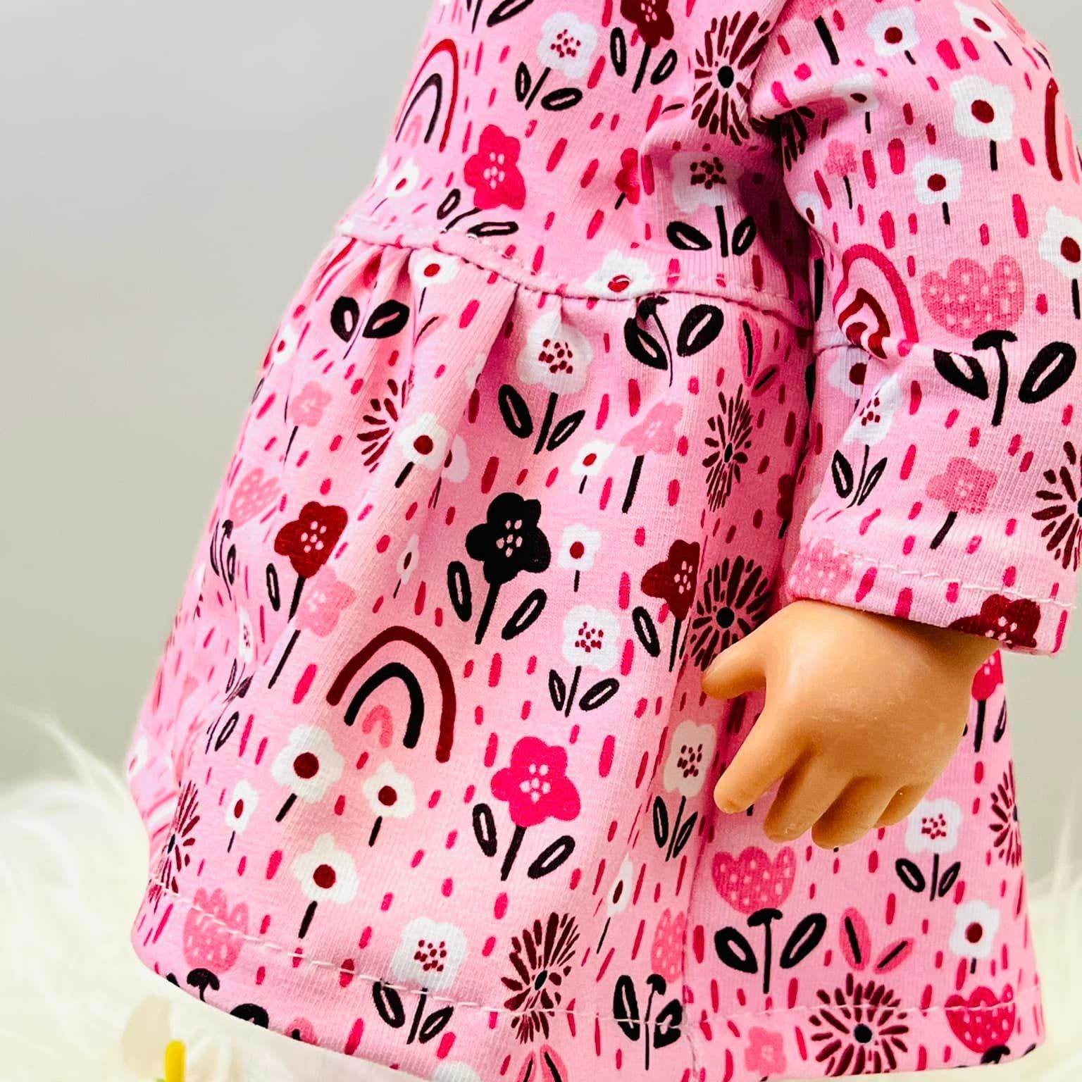 Puppenkleid Mimi für Puppen von 31 - 50 cm - Sewando