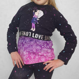 Schnittmuster Raglankleid Winter Glanz