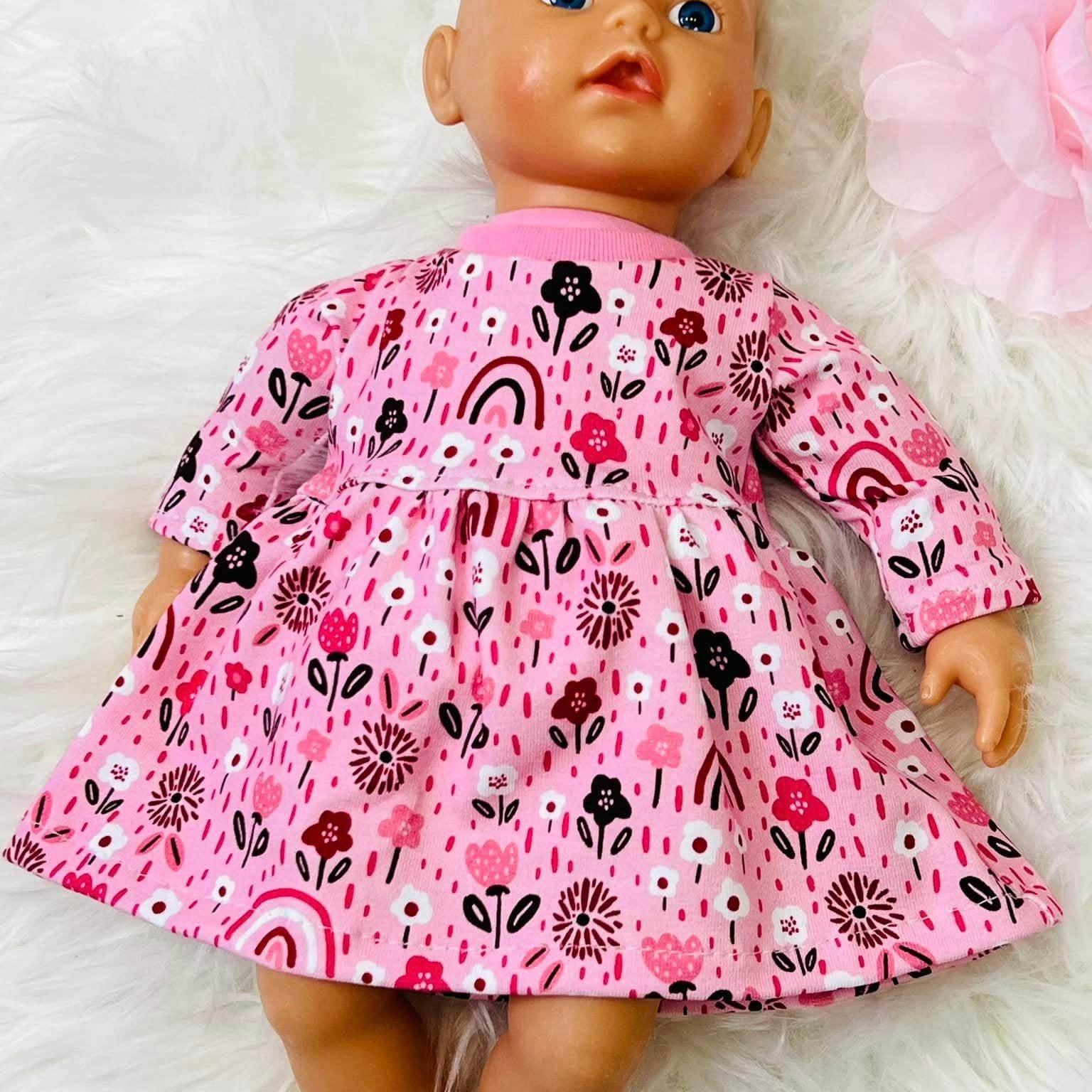 Puppenkleid Mimi für Puppen von 31 - 50 cm - Sewando