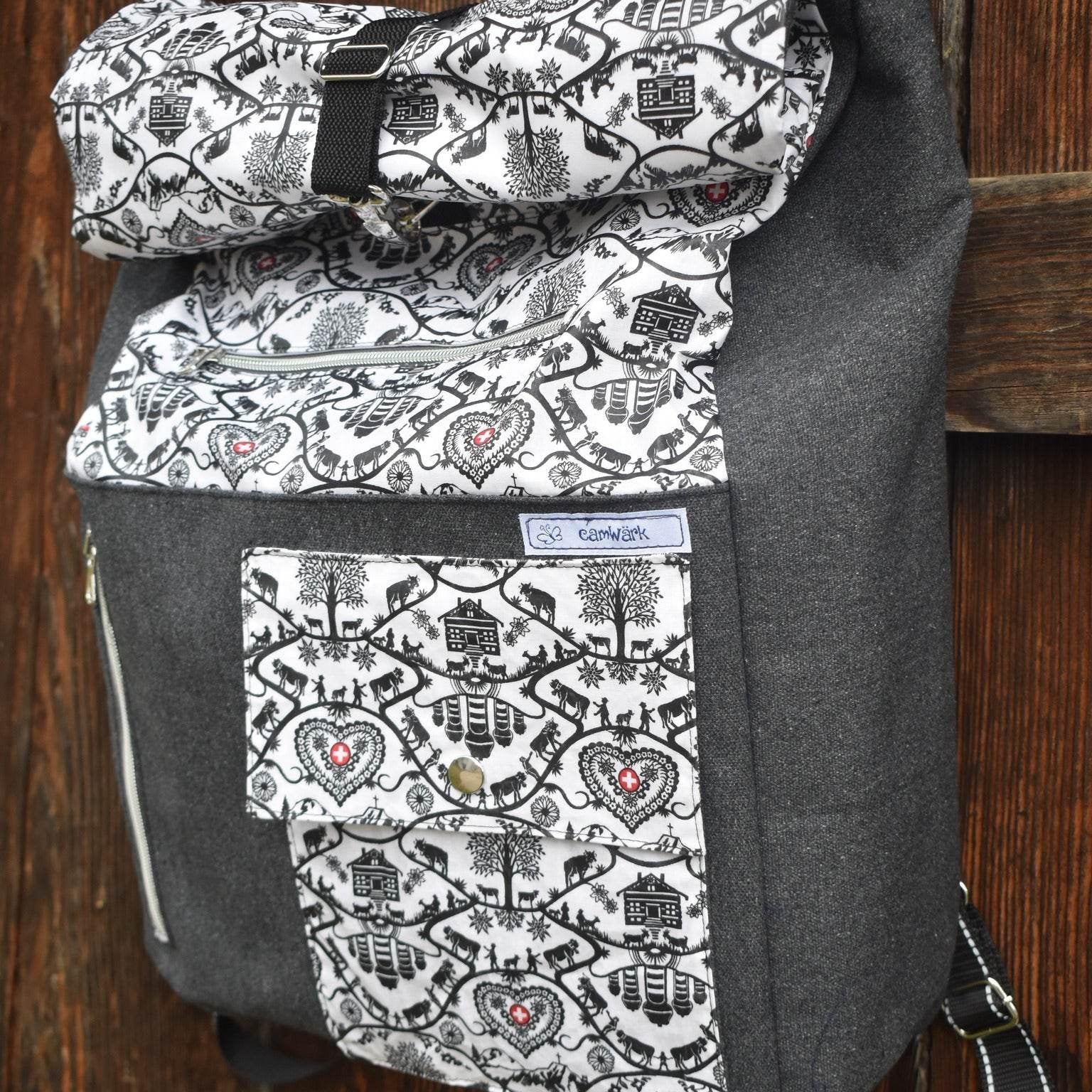Ebook Rucksack Hydrangea - Sewando
