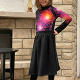 Schnittmuster Raglankleid Winter Glanz