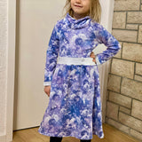 Schnittmuster Raglankleid Winter Glanz