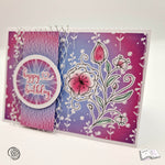 Plotterdatei Blumenast, Digiset, Sublimation, Digistamp, Digipaper - Sewando