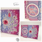 Plotterdatei Blumenast, Digiset, Sublimation, Digistamp, Digipaper - Sewando