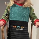 Schnittmuster Raglankleid Winter Glanz