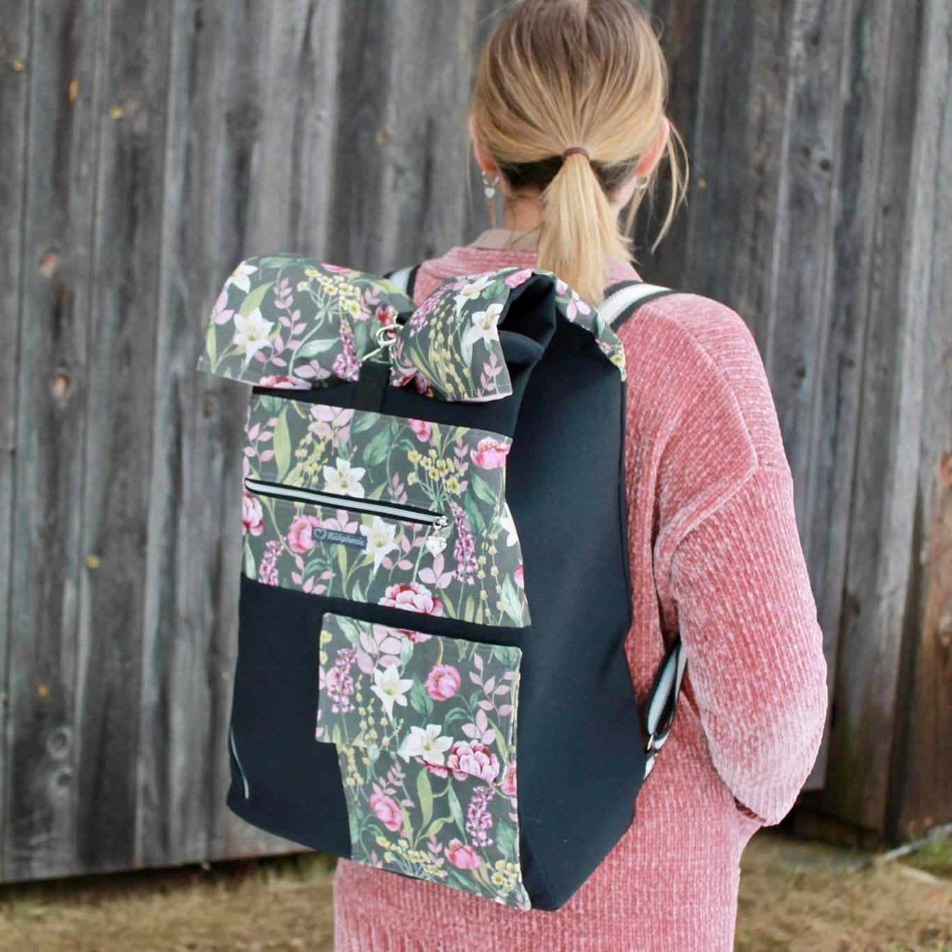 Ebook Rucksack Hydrangea - Sewando