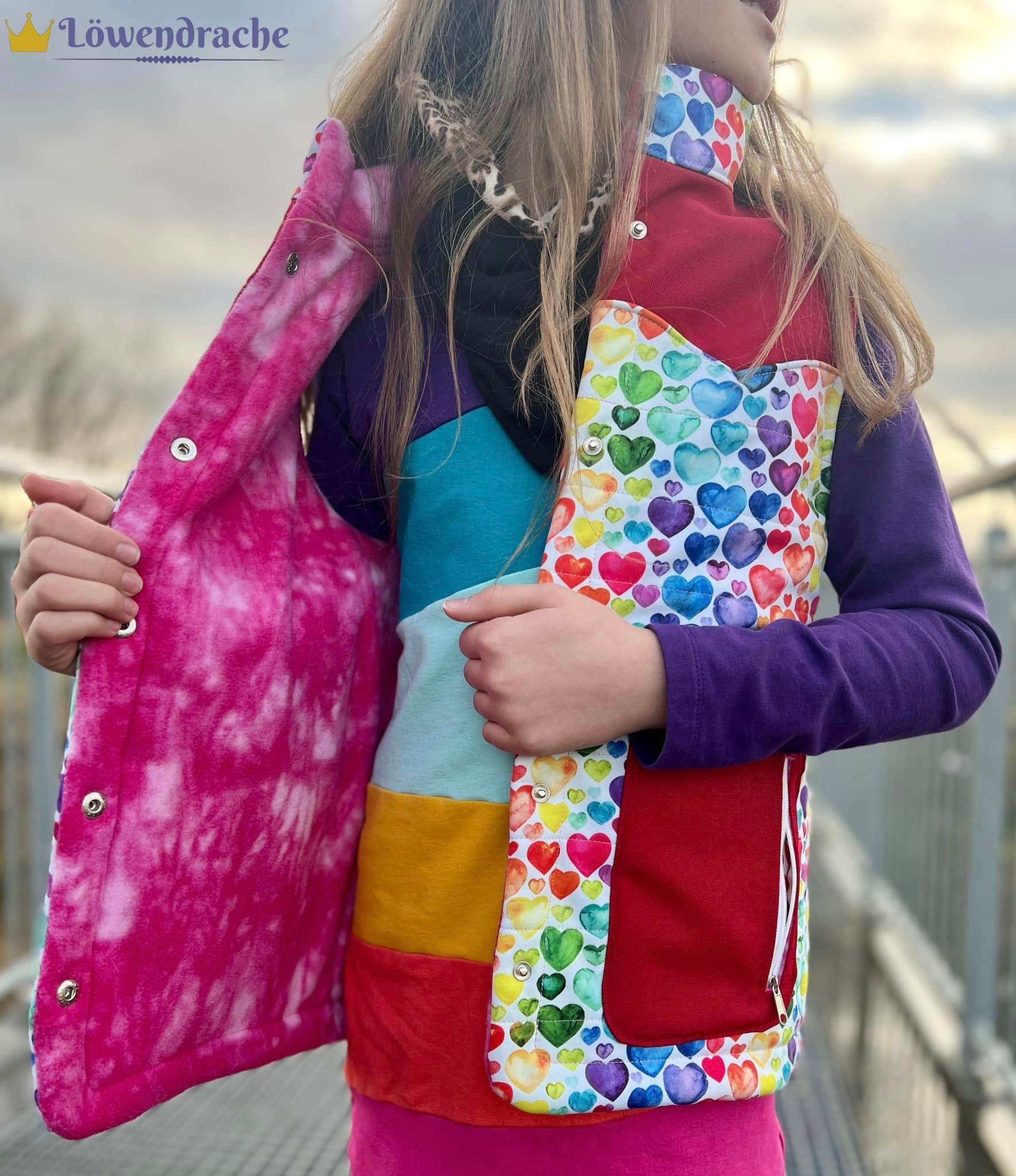 VENDLA.wendeweste | Kinder | 110 - 170 | Schnitt : - Sewando