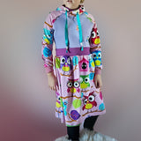 Schnittmuster Raglankleid Winter Glanz