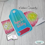 Plotterdatei Blumenast, Digiset, Sublimation, Digistamp, Digipaper - Sewando