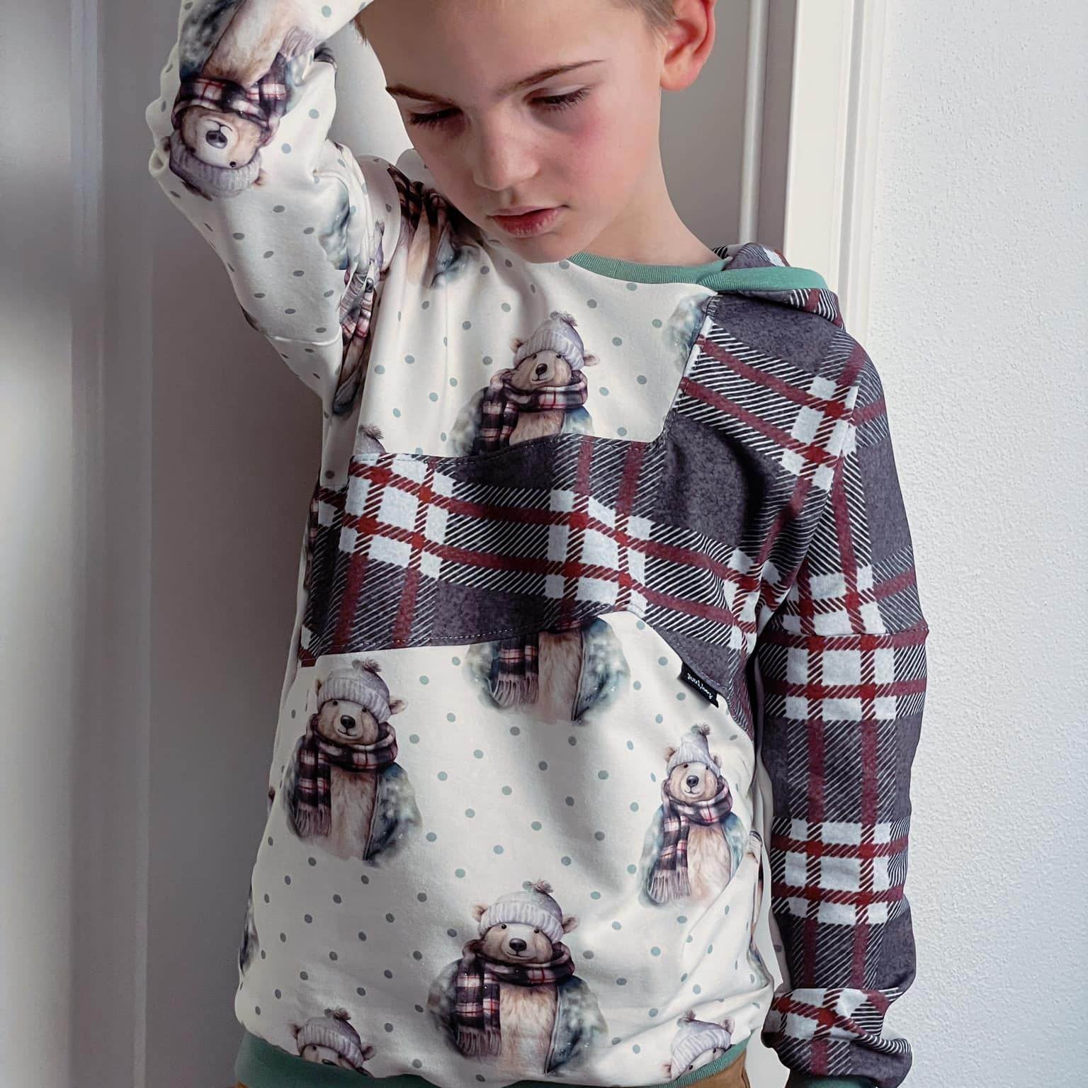 Schnittmuster Boys Sweater Robin für Jungen Gr. 80-176 - Sewando