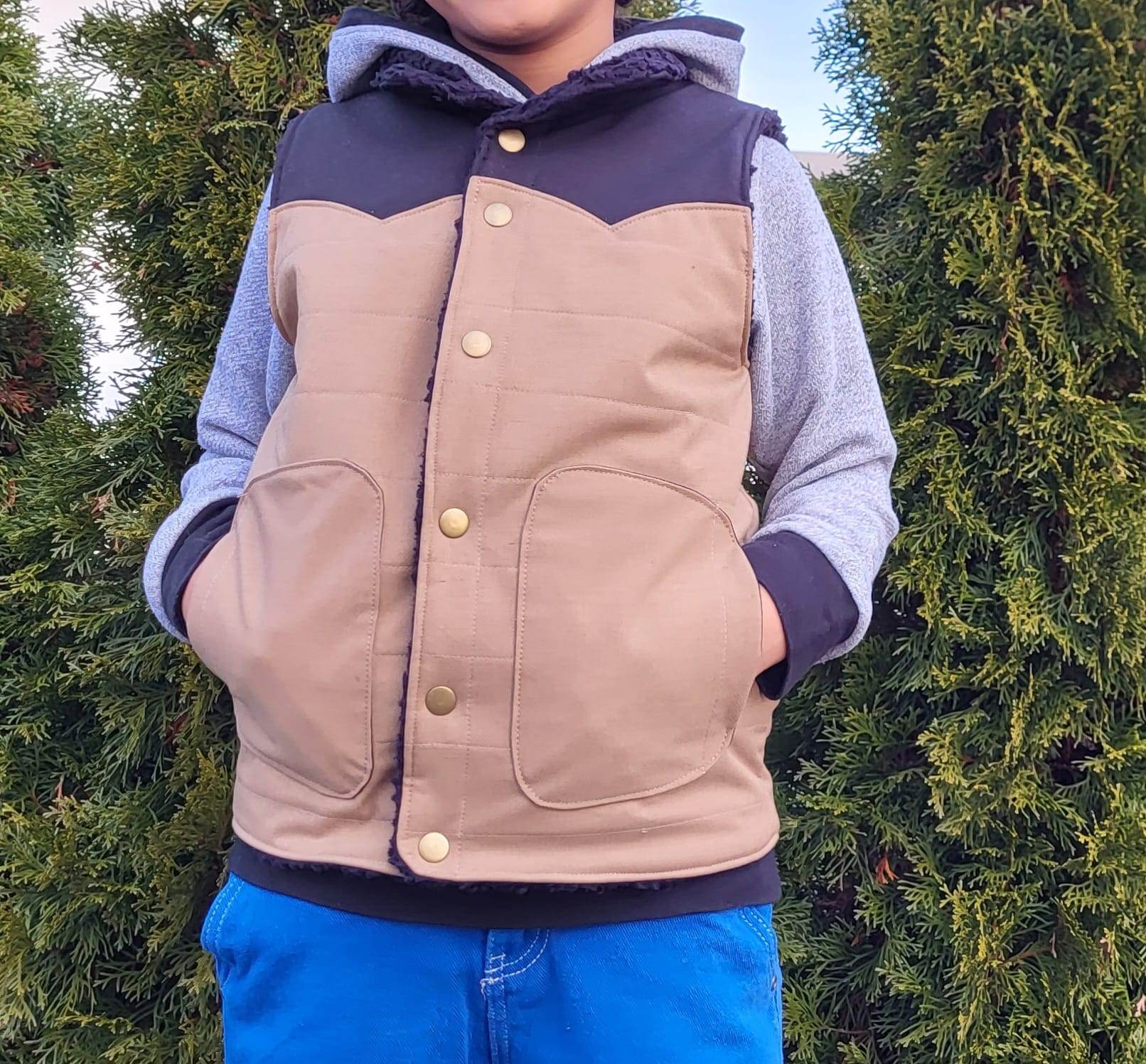 VENDLA.wendeweste | Kinder | 110 - 170 | Schnitt : - Sewando
