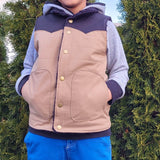 VENDLA.wendeweste | Kinder | 110 - 170 | Schnitt : - Sewando